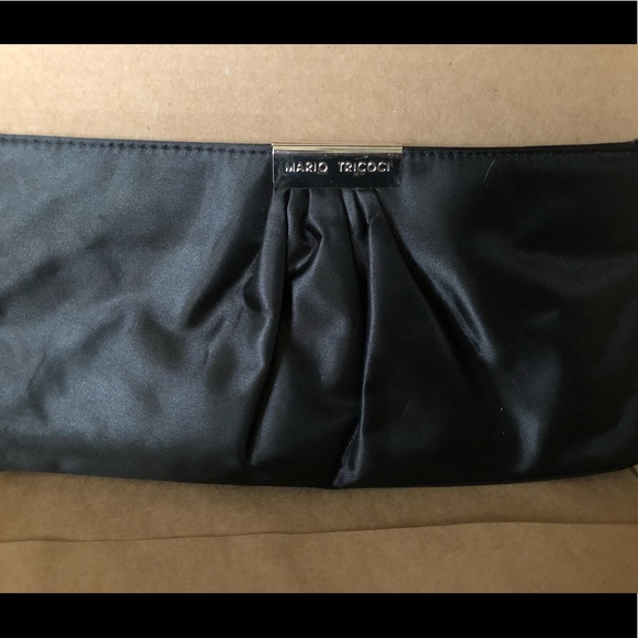 Mario Tricoci Large Black Clutch - Picture 4 of 5